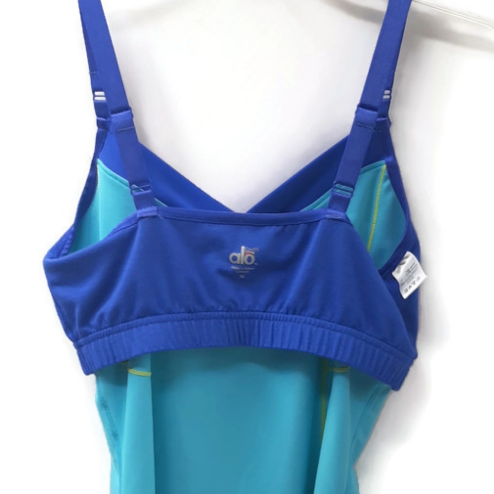 Alo Yoga Coolfit aqua athletic tank medium - Picture 4 of 10